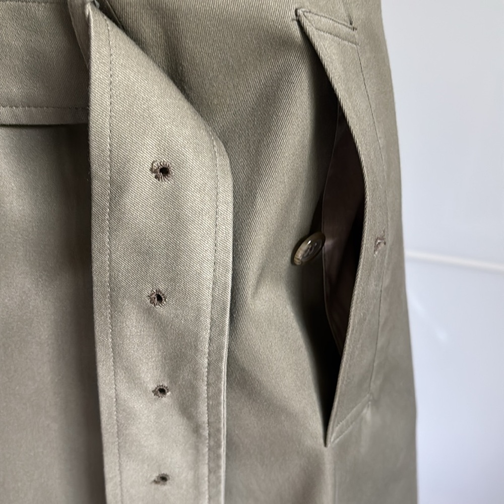 Vintage Burberrys Heavyweight Check-Lined Raincoat / Trench – Pristine - Picture 12 of 13